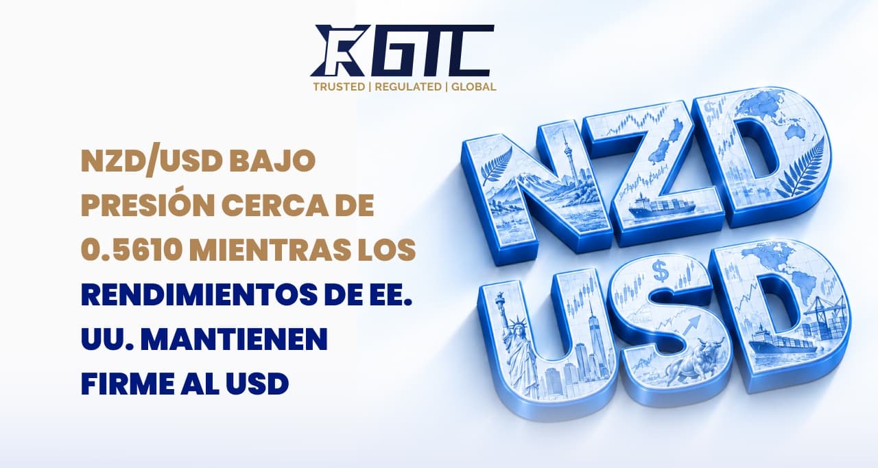 NZD/USD BAJO PRESIÓN CERCA DE 0.5610 MIENTRAS LOS RENDIMIENTOS DE EE.UU. MANTIENEN EL USD FIRME