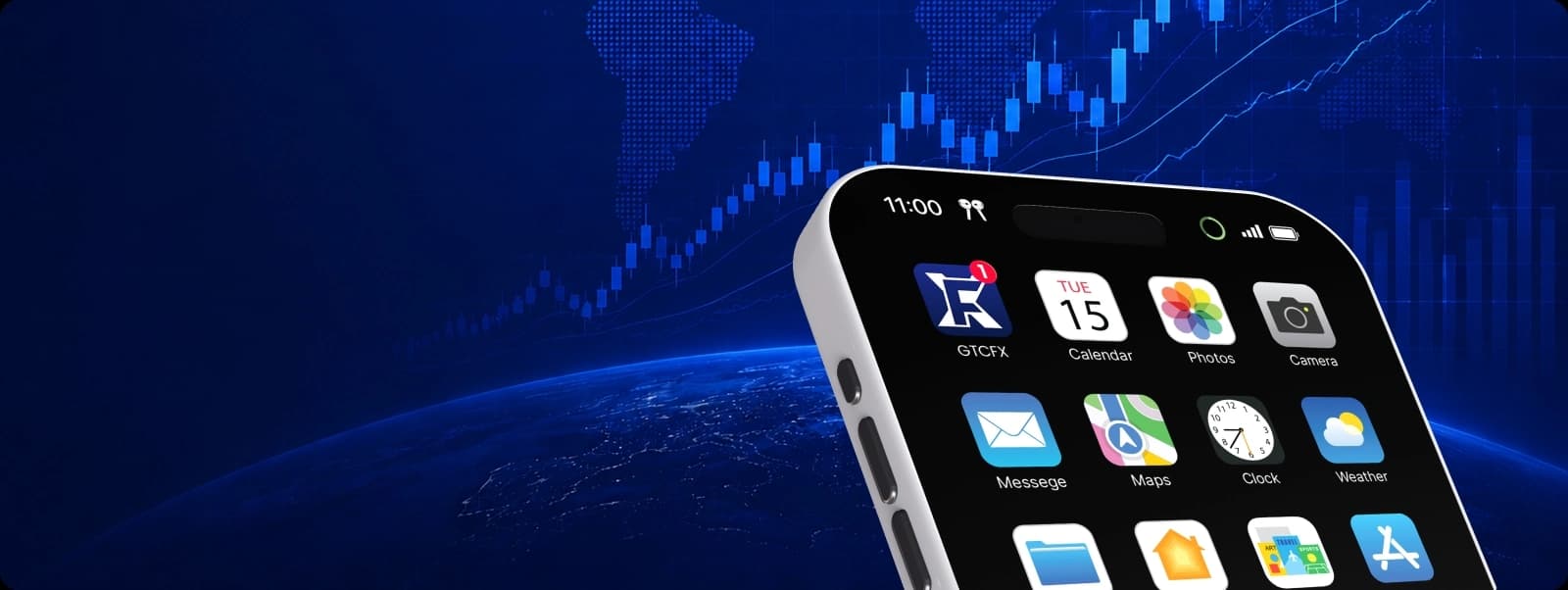 تداول في أي وقت ومن أي مكان مع GTC Go