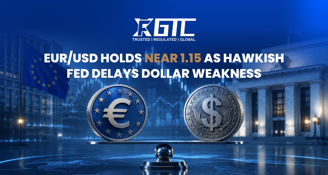 EUR/USD HOLDS NEAR 1.15 AS HAWKISH FED DELAYS DOLLAR WEAKNESS